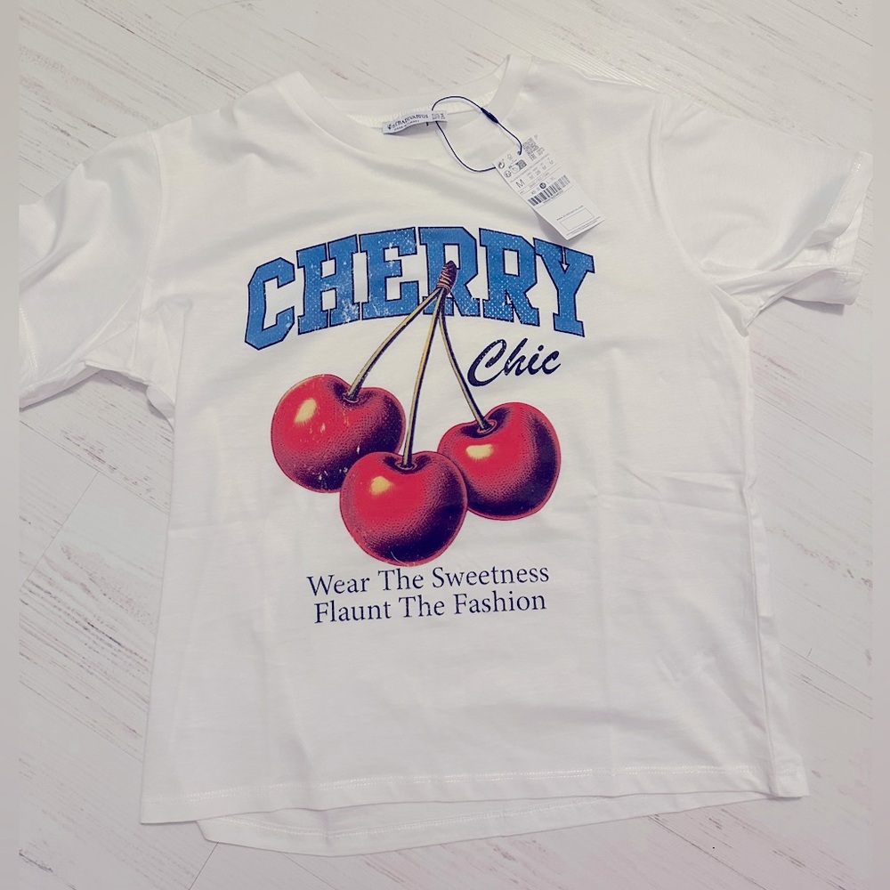 ASOS brand new cherry tshirt